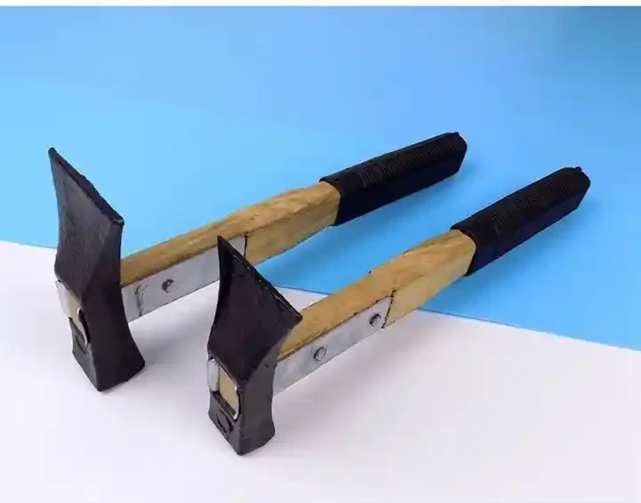 Wooden handle, reinforced planer, adze, iron hammer, iron planer, iron axe