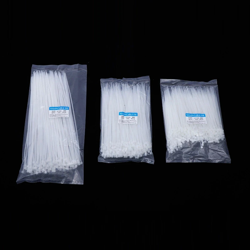 Nylon cable tie, high-strength buckle self-locking cable tie, plastic wire binding and management cable tie, cable tie