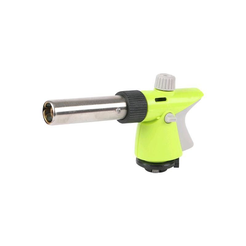 914 card type flamethrower, 17 cm in length, suitable for outdoor grilling, household kitchen baking, high temperature, large fire, safety lock, reversible card type flamethrower
