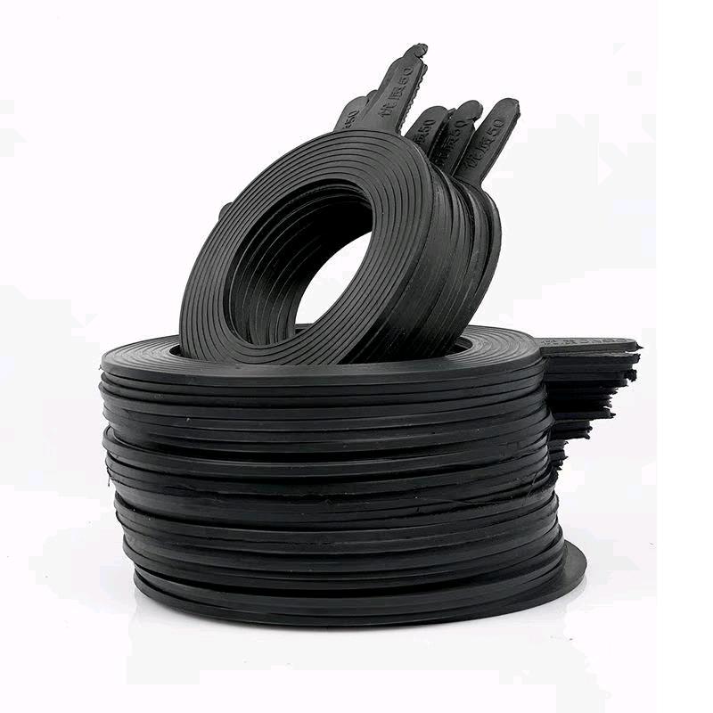 Rubber flange gasket, flange flat gasket, valve fittings, flange gasket, plumbing accessories