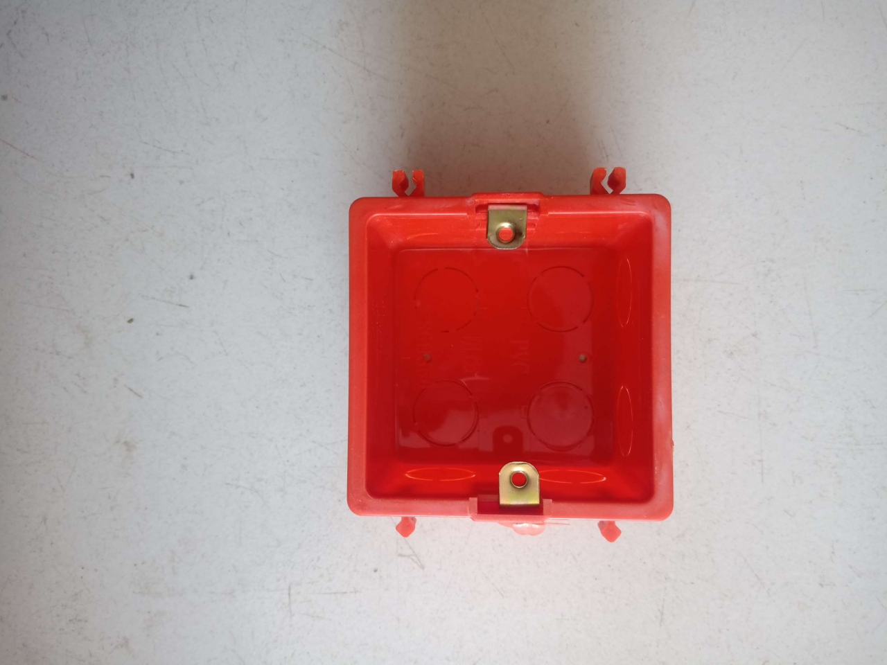 PVC assembly red line box 86 type concealed switch socket bottom box power box