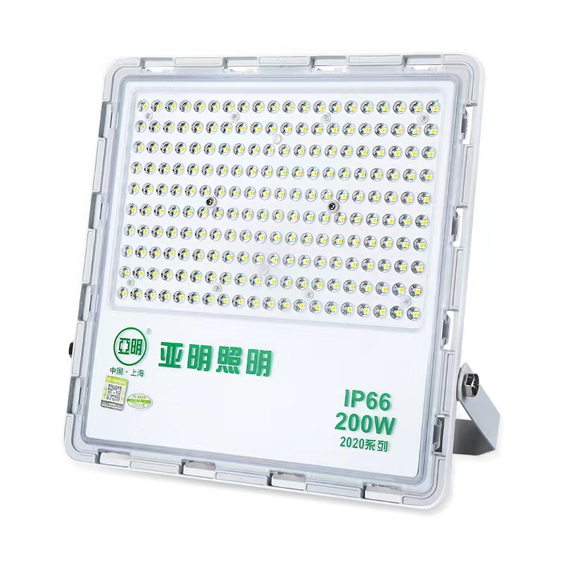 Yaming LED2020 floodlight, outdoor waterproof advertising spotlight, construction site lighting, factory workshop light