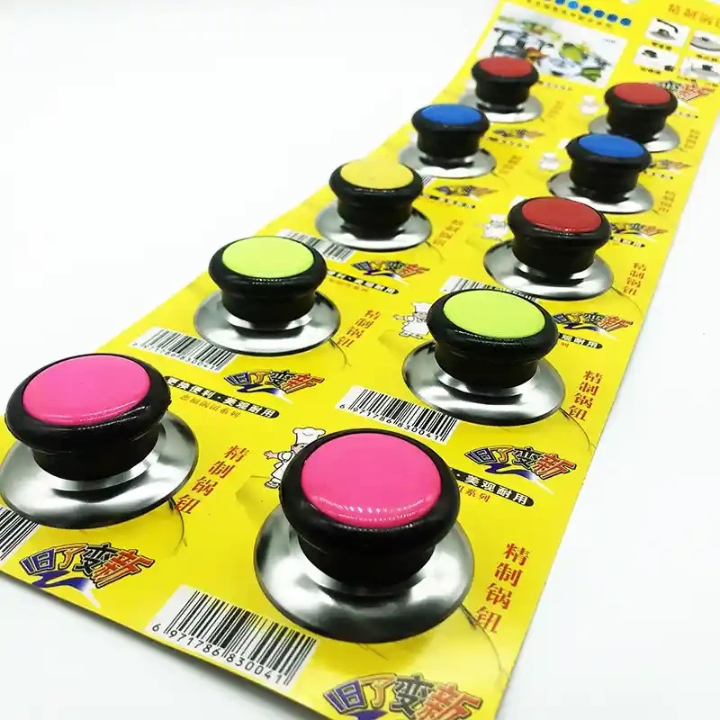 Plastic colored pot button, colored pot lid, top bead, colored pot button, plastic pot button, colored pot button, top bead