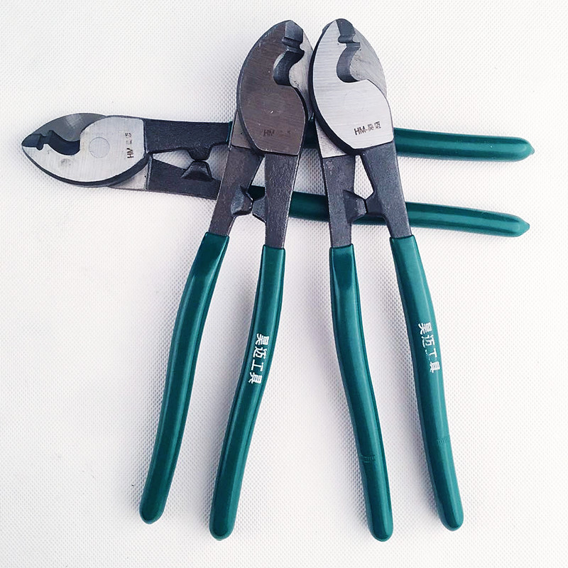Haomai One Hand Cable Scissors, Cable Scissors, Wire Scissors, Electrician Cable Scissors