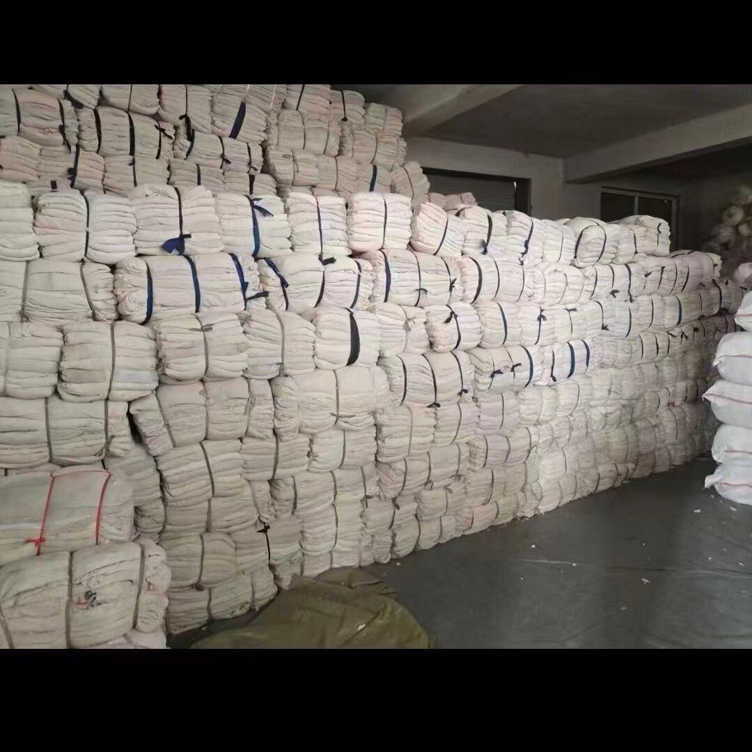 Wiping cloth, all cotton industrial cloth, wiping machine cloth, large wiping cloth, water and oil absorption, no shedding of hair, pure cotton shredded cloth head