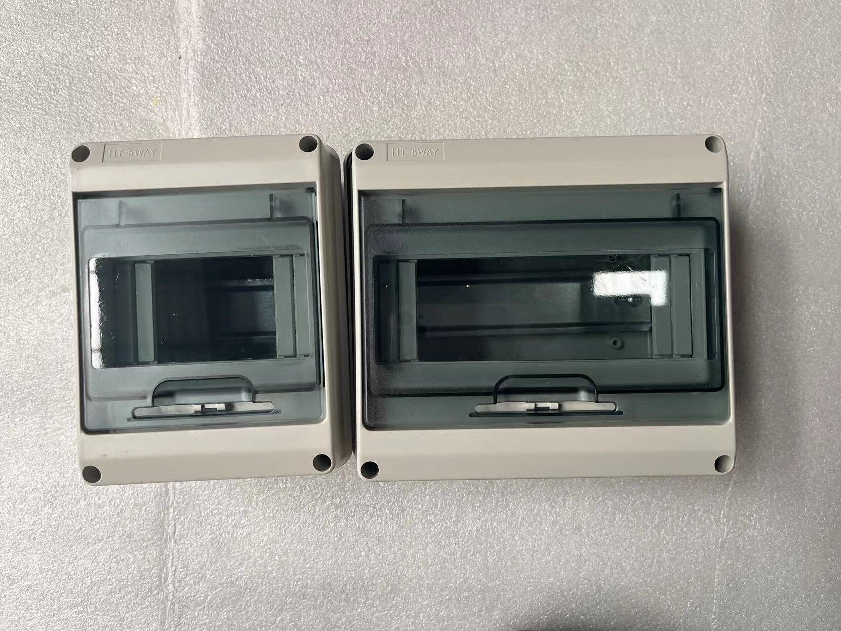 PZ30 outdoor waterproof box 5-way 8-way PZ30 waterproof switch box outdoor plastic rainproof distribution box outdoor small air switch box