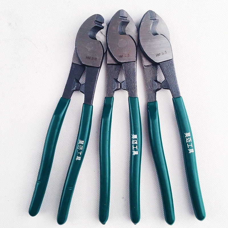 Haomai heavy-duty cable cutting pliers, cable cutting pliers, electrical wire cutting pliers, manual cable pliers
