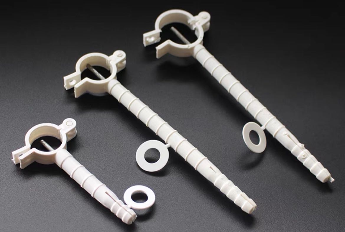 PVC water pipe fittings, fixed pipe fittings, clamp joints, 20 25 32U single wire vertical clamp fittings, fittings, joints, free shipping