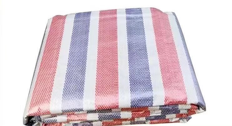 Single film thickening engineering color strip cloth waterproof, sunscreen, decoration and flooring disposable