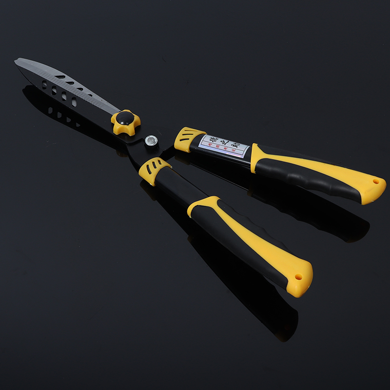 Black and yellow lawn pruning, gardening scissors, fruit tree pruning, flower pruning, garden pruning, branch pruning, lawn specific hedge pruning, branch pruning, strong pruning