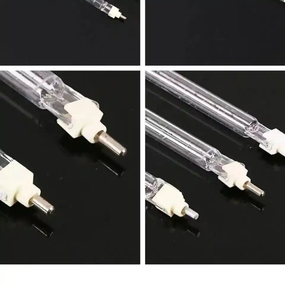 Iodine tungsten lamp tube clamp type iodine tungsten lamp construction site high temperature resistant small sun double end halogen tungsten lamp iodine tungsten lamp tungsten wire lighting bold lamp tube lighting