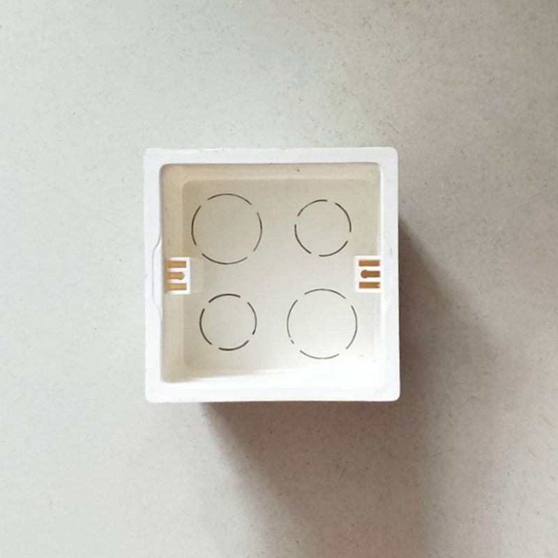 PVC86 self tapping junction box, electrical junction box, junction box, bottom box
