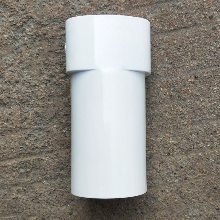PVC drainage flat round direct PVC flat pipe fittings