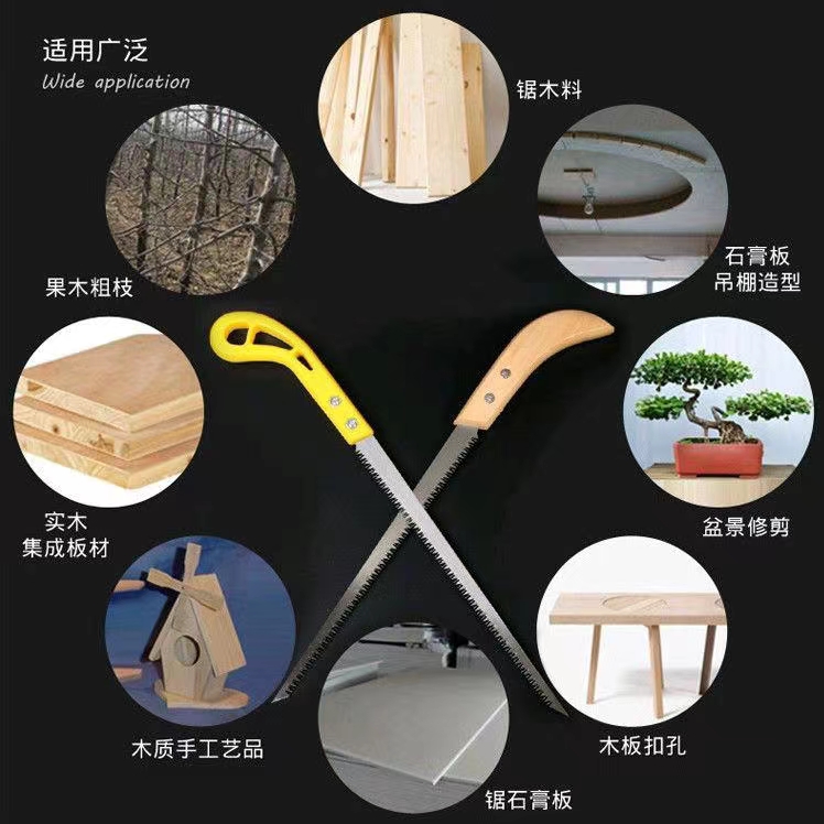 Woodworking saws, hand saws, wood saws, household tools, saws, panel saws, wooden boards, hand saws, gardening saws, saws