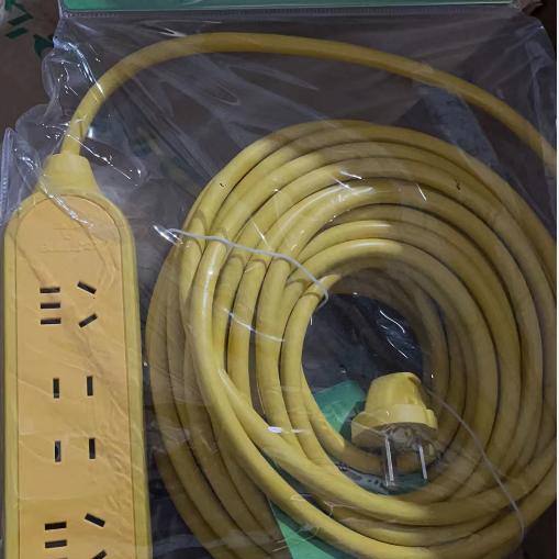 Socket rainproof long wire connection board, electric vehicle plug, charging extension cord, outdoor anti fall plug board, wireless
