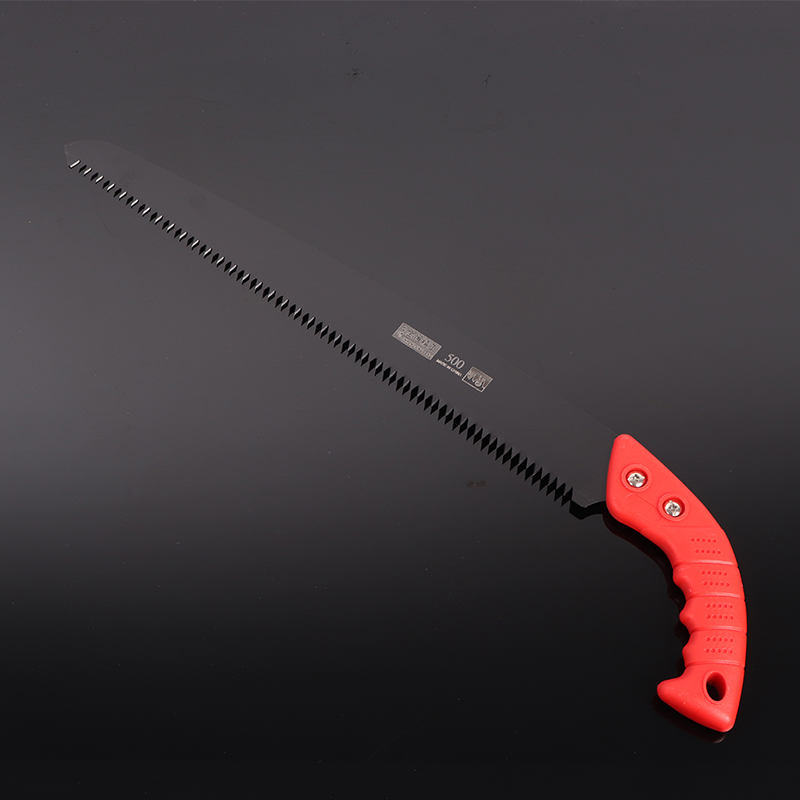 Extended hand saw 500 large tooth straight saw, handmade woodworking, garden gardening, shaping, pruning tool, electrophoresis saw