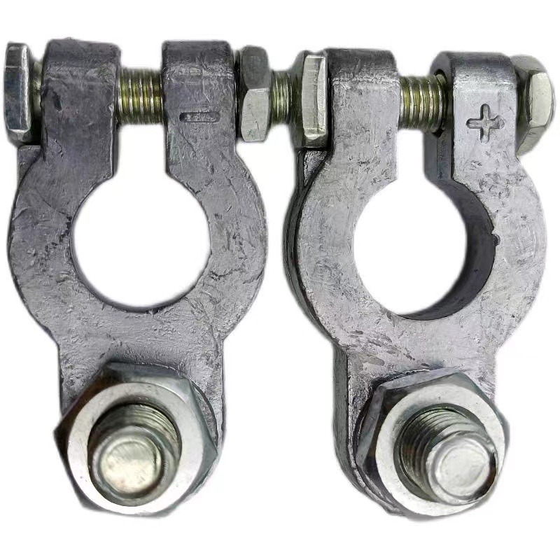 Pure lead clip, thickened battery clip, pile head battery connector, lead large universal terminal clamp
