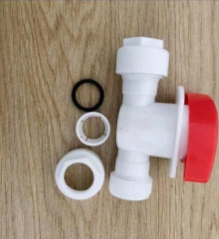 POM quick connect ceramic valve quick connect ceramic valve