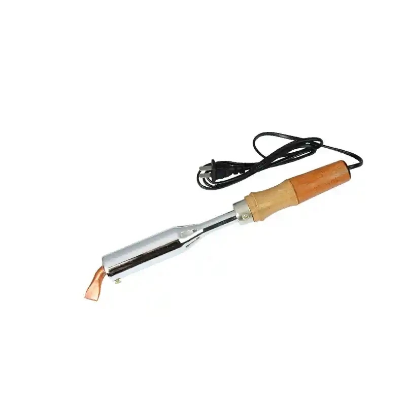 Huayu wooden handle electric soldering iron, high-power electric soldering iron, pure purple copper soldering iron tip