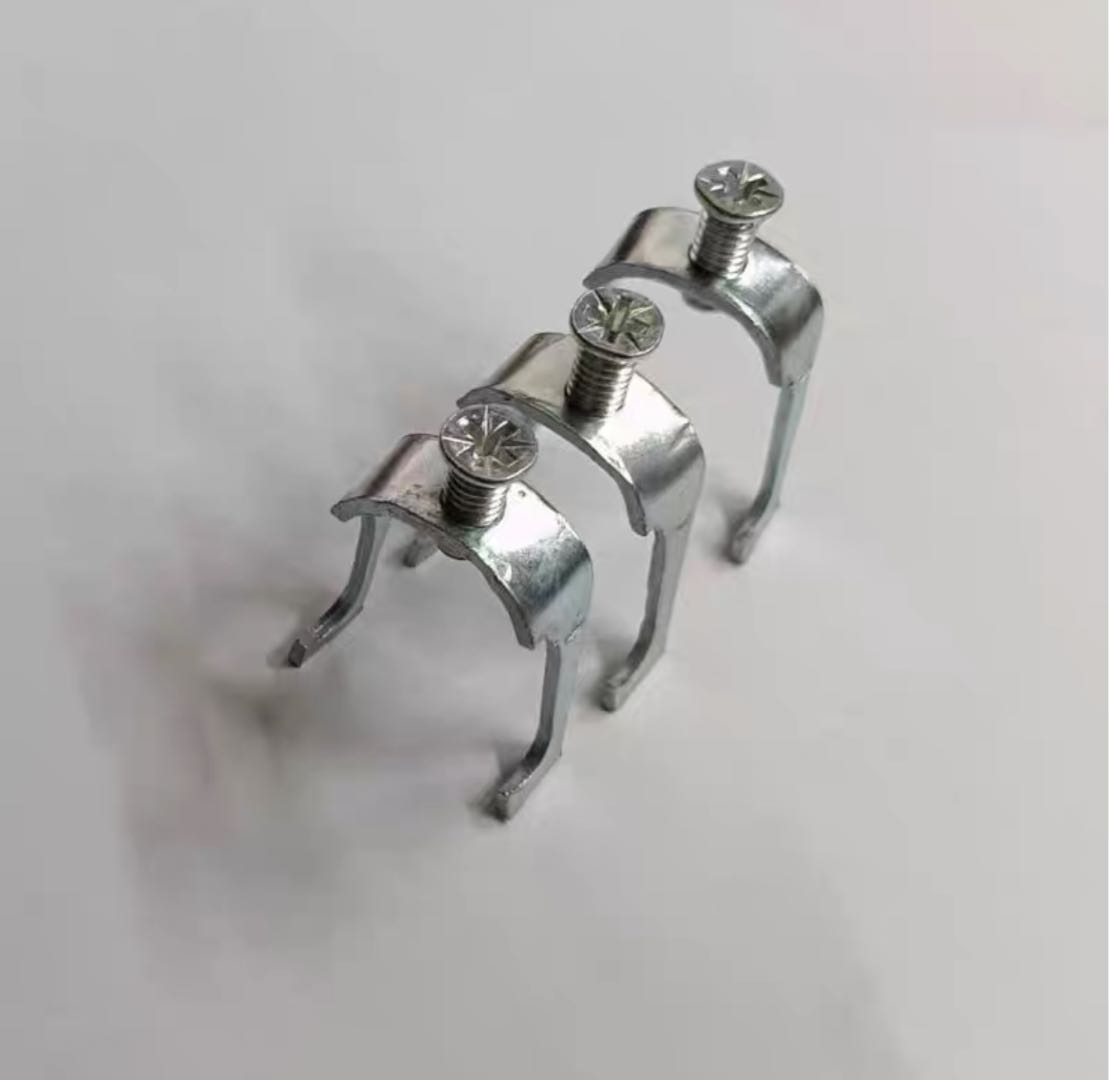 Dragon bone card 20/25/32 U-shaped card KBG JDG wire conduit card screw rod hanging clip iron hook clip