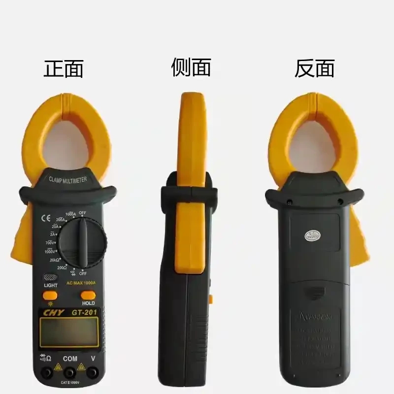 Golden Crane Clamp Gauge Multi functional Digital Clamp Gauge Multimeter 266 GT-201 Wire Clamp Gauge