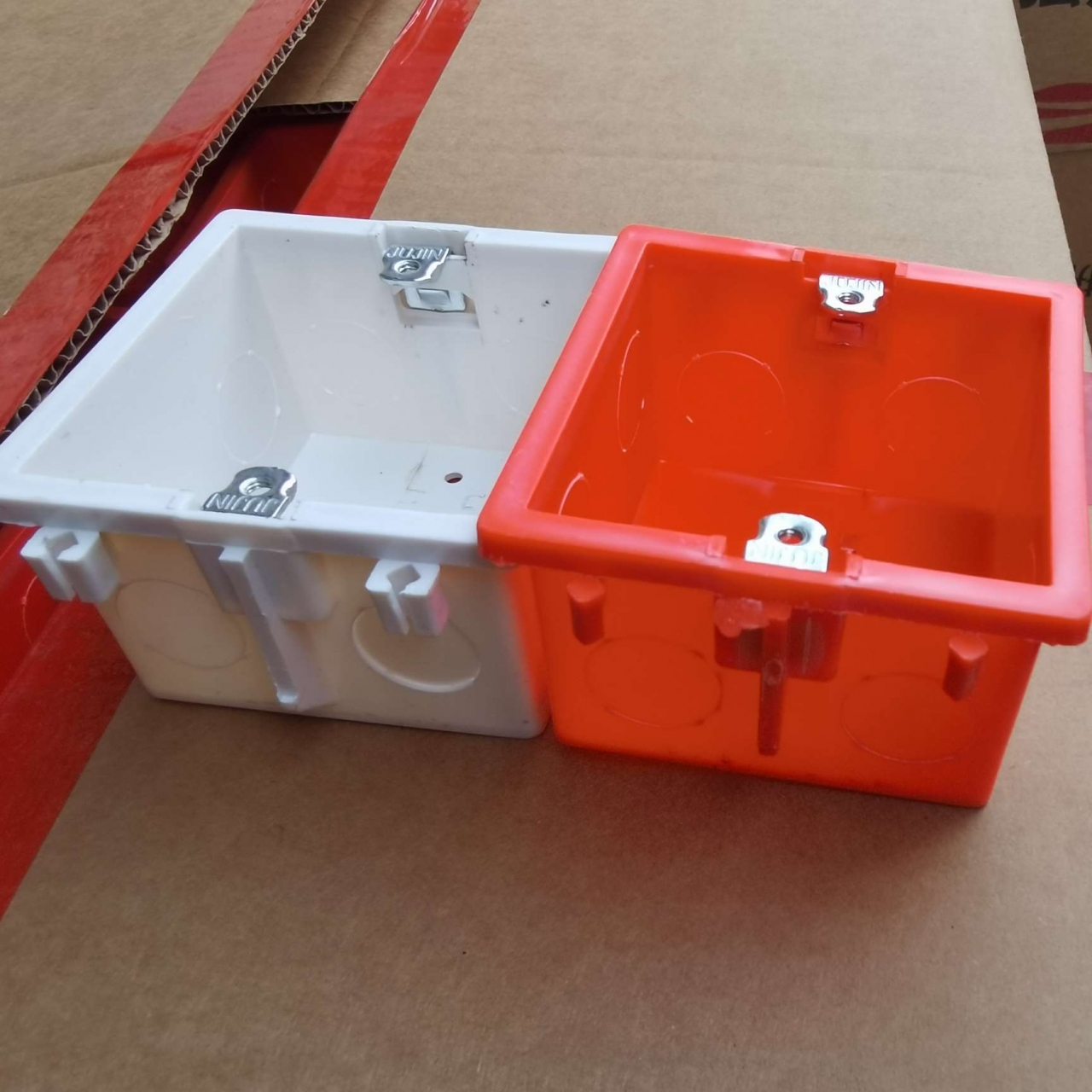PVC wire box reinforced reinforcement assembly box