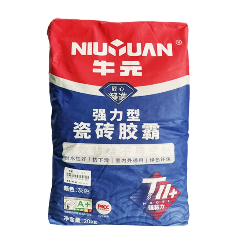 Niuyuan Strong Ceramic Tile Adhesive (Type II) Large Brick Ceramic Tile Adhesive White Marble Mosaic Adhesive Cement Mud