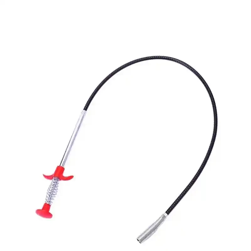 Toilet unclogger with gripper, drain unclogger with gripper, toilet unclogger with gripper, drain unclogger