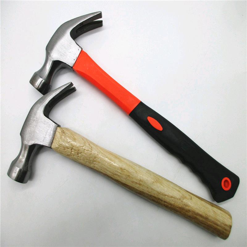 Household plastic handle, wooden handle, sheep horn hammer, manual hammer tool, sheep horn hammer, nail hammer, wooden handle, fiber handle, nail hammer