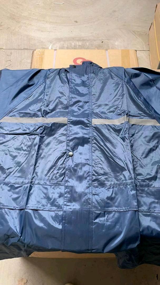 Baofa raincoat rain pants suit long full body waterproof men and women split electric vehicle take away ride reflective rainstorm raincoat