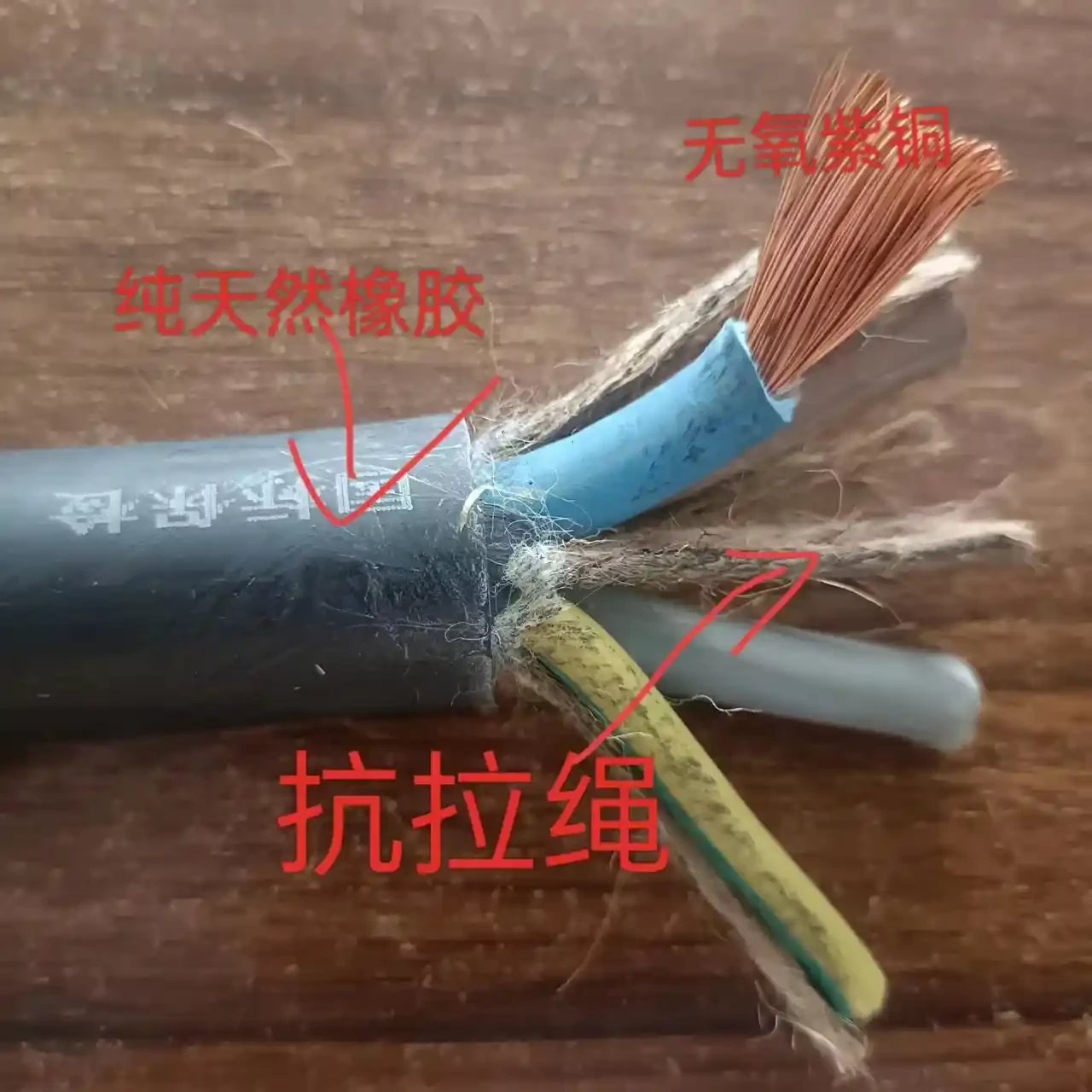 YZ 3+1 four core universal rubber sheathed flexible cable national standard package testing for 100 meter rubber sheathed flexible cable