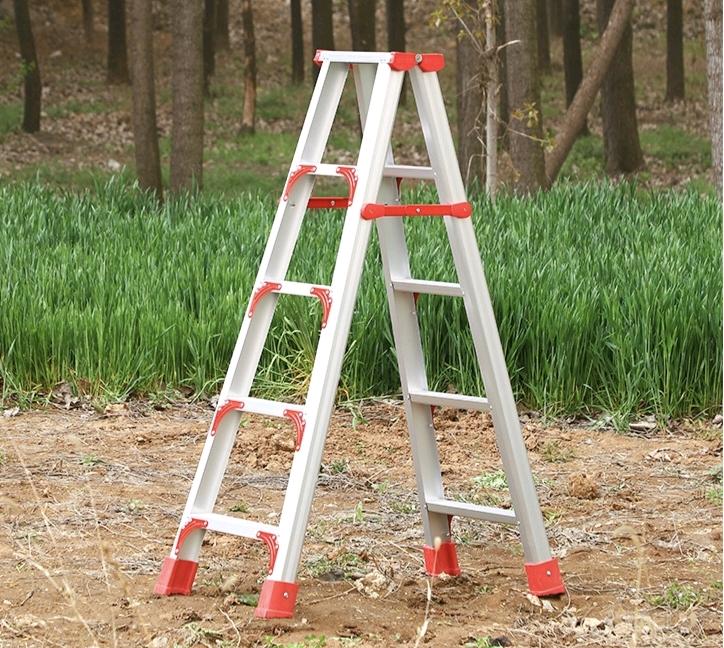 Widening, strengthening, thickening, large bread ladder, household folding zigzag ladder