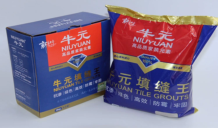 Niu Yuan grout, grout for wall tiles, floor tiles, waterproof tiles, grout for white and black anti mold tiles