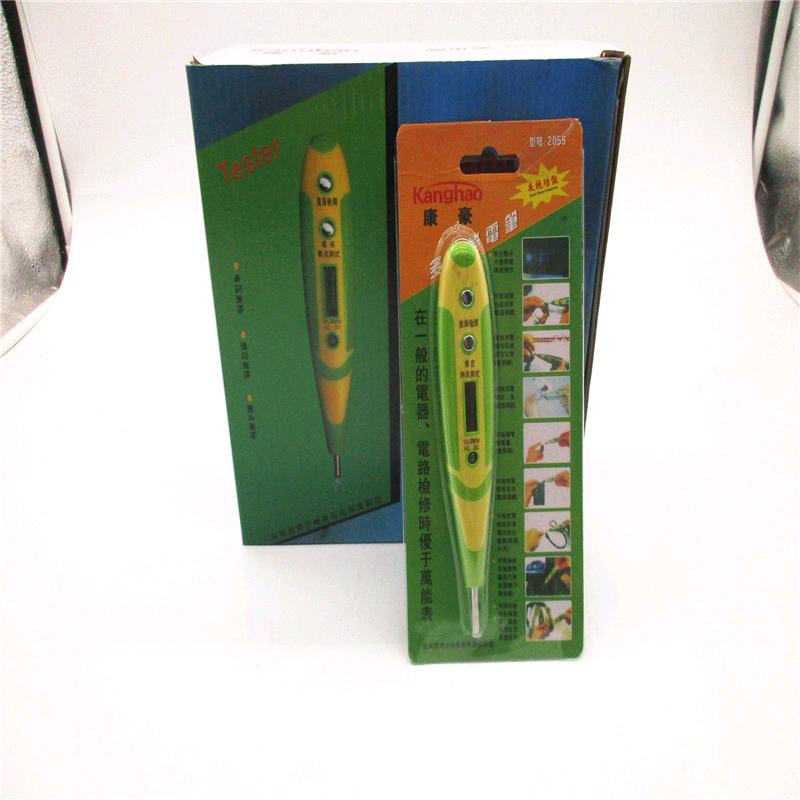 Kanghao 2055 type measuring pen, testing pen, induction pen, digital display measuring pen, suitable for electrical engineering and household use