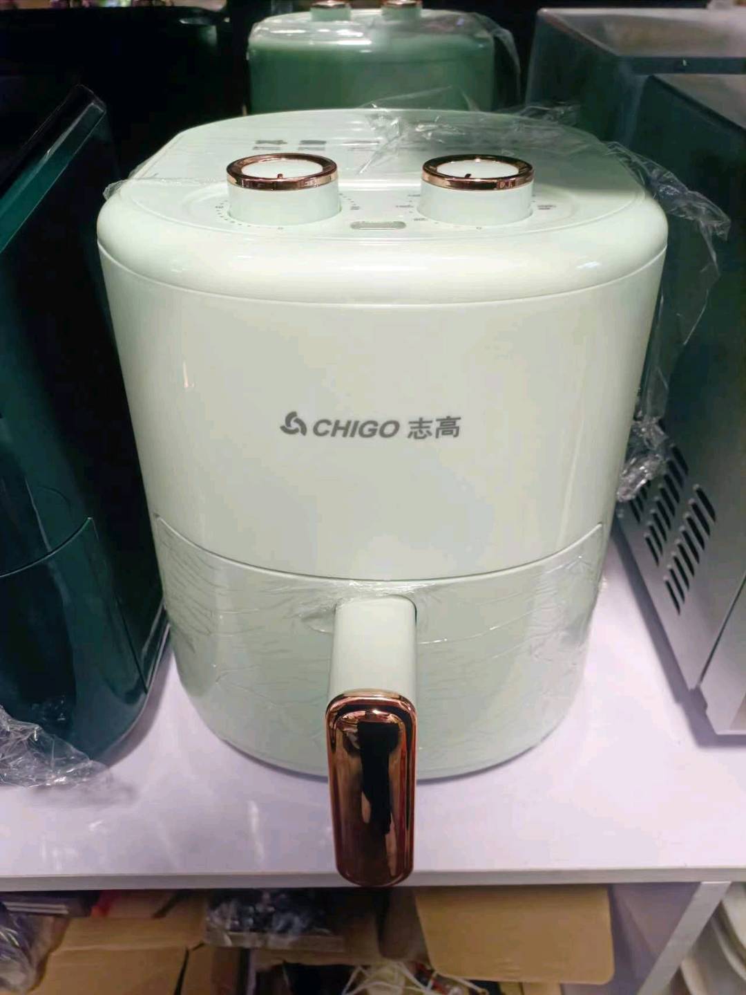 Zhigao Air Fryer Intelligent Home 5-liter Large Capacity Non range Electric Oven Multi functional Electric Fryer Fryer Fryer Fryer Machine, with quality issues repaired within one year