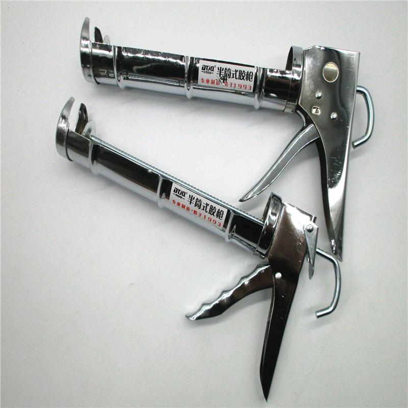 State owned brand Dongtai spraying tool, glass glue gun, small semicircle, large semicircle glue gun, sealing and filling soft glue gun, pressure glue gun