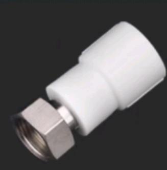 Thickened PPR joint, direct 4/6 for water heater, copper joint, direct hot melt water pipe fittings, 20/25