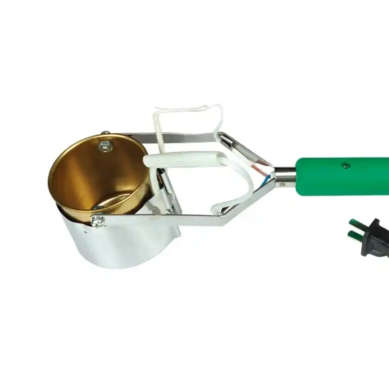 Golden Crane Handheld Tin Pot, Golden Crane Solder Pot, Tin Melting Furnace, Electrician Wiring, Tin Hanging, Small Temperature Control, Home Decoration, Handheld Tin Pressing Pot, Copper Nose, Tin Crossing