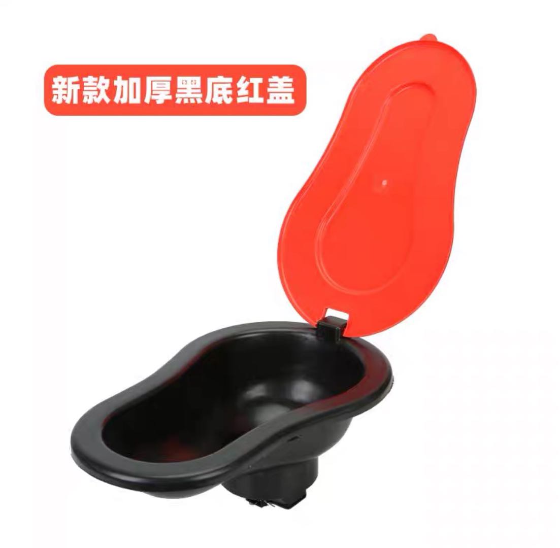 Temporary disposable simple toilet for decoration, construction site squatting toilet, plastic seat for squatting pit, toilet bowl