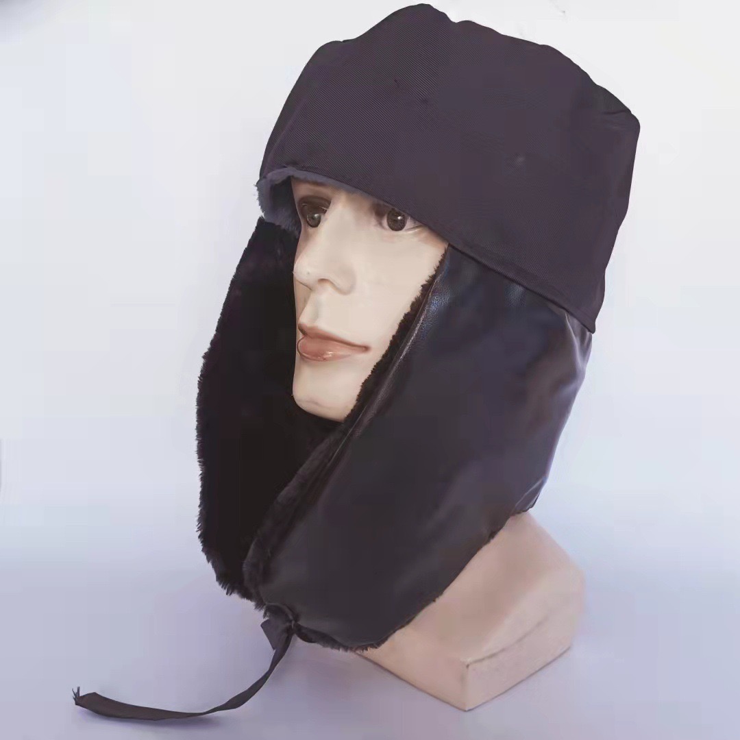 Winter cotton hat head cover, anti cold and warm with cotton inner liner, safety helmet inner lining, thickened construction site anti freezing hat cover