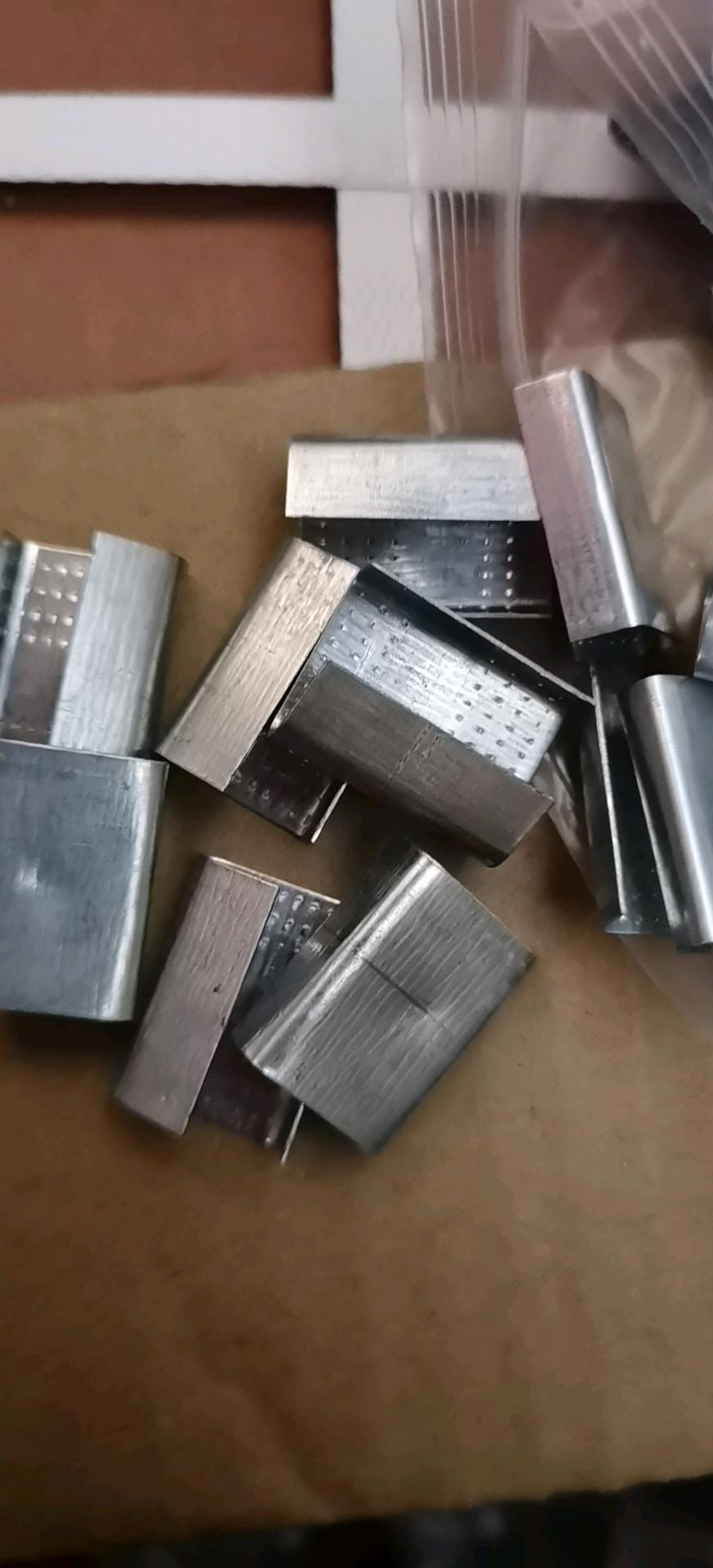 PET plastic steel packaging buckle 16 * 0.8