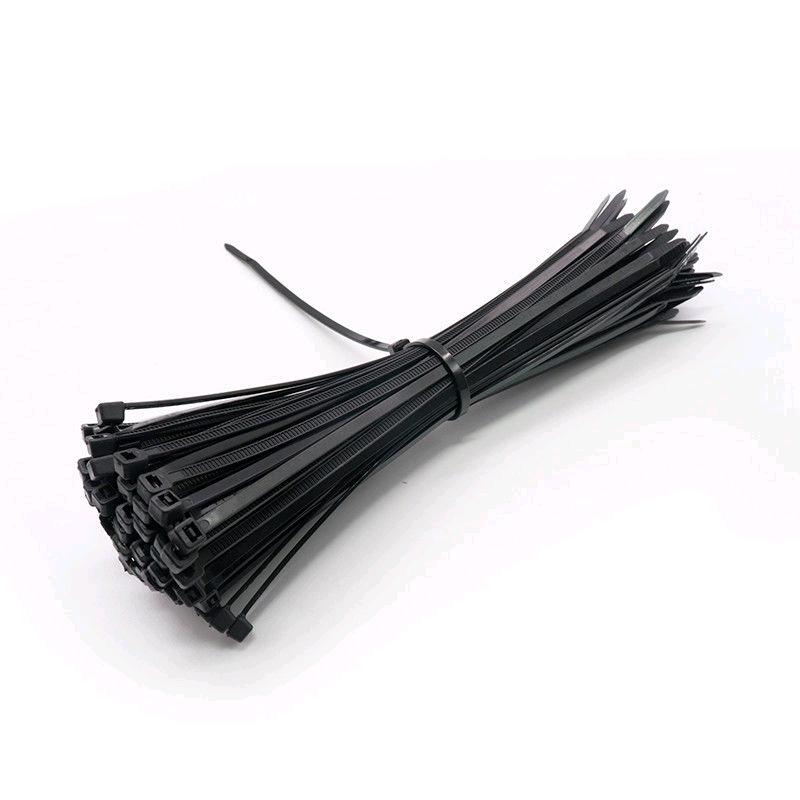 Self locking nylon plastic cable tie with strong snap fastener, fixed size, cable tie, bundle, 1000 pieces of cable tie