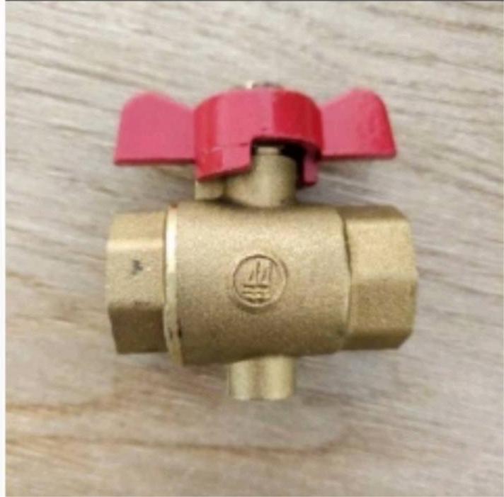 Solar energy vent valve, all copper vent valve, double inner wire vent valve