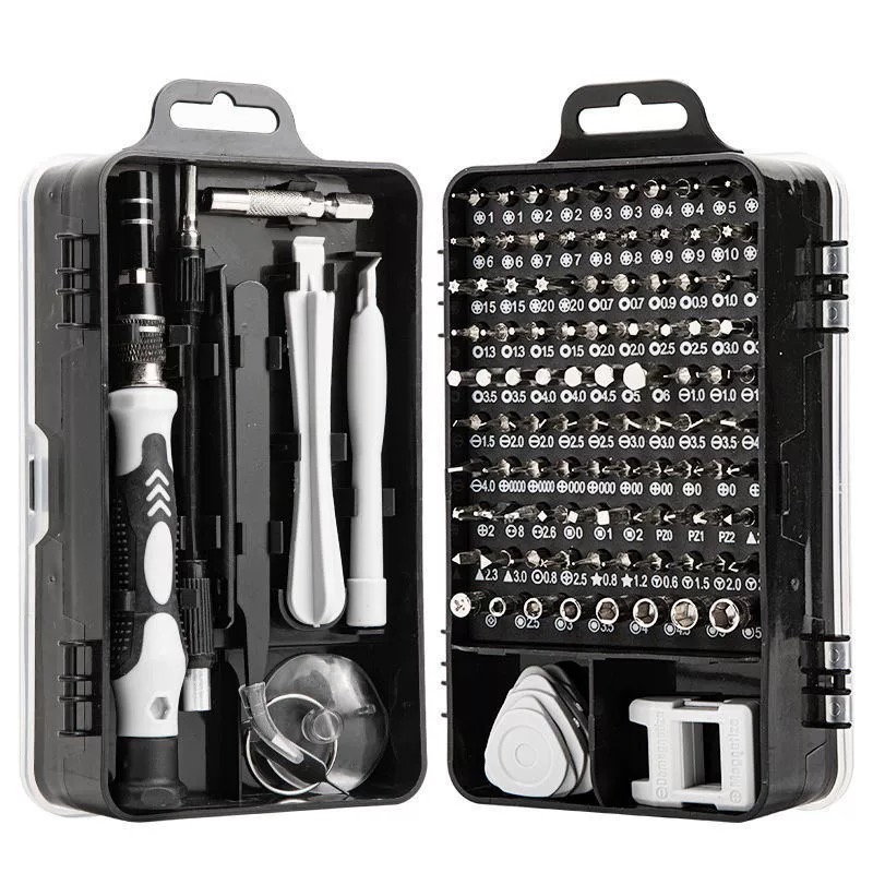 Manufacturer direct sales multifunctional 115 piece all-in-one screwdriver set for home mobile phone and computer maintenance