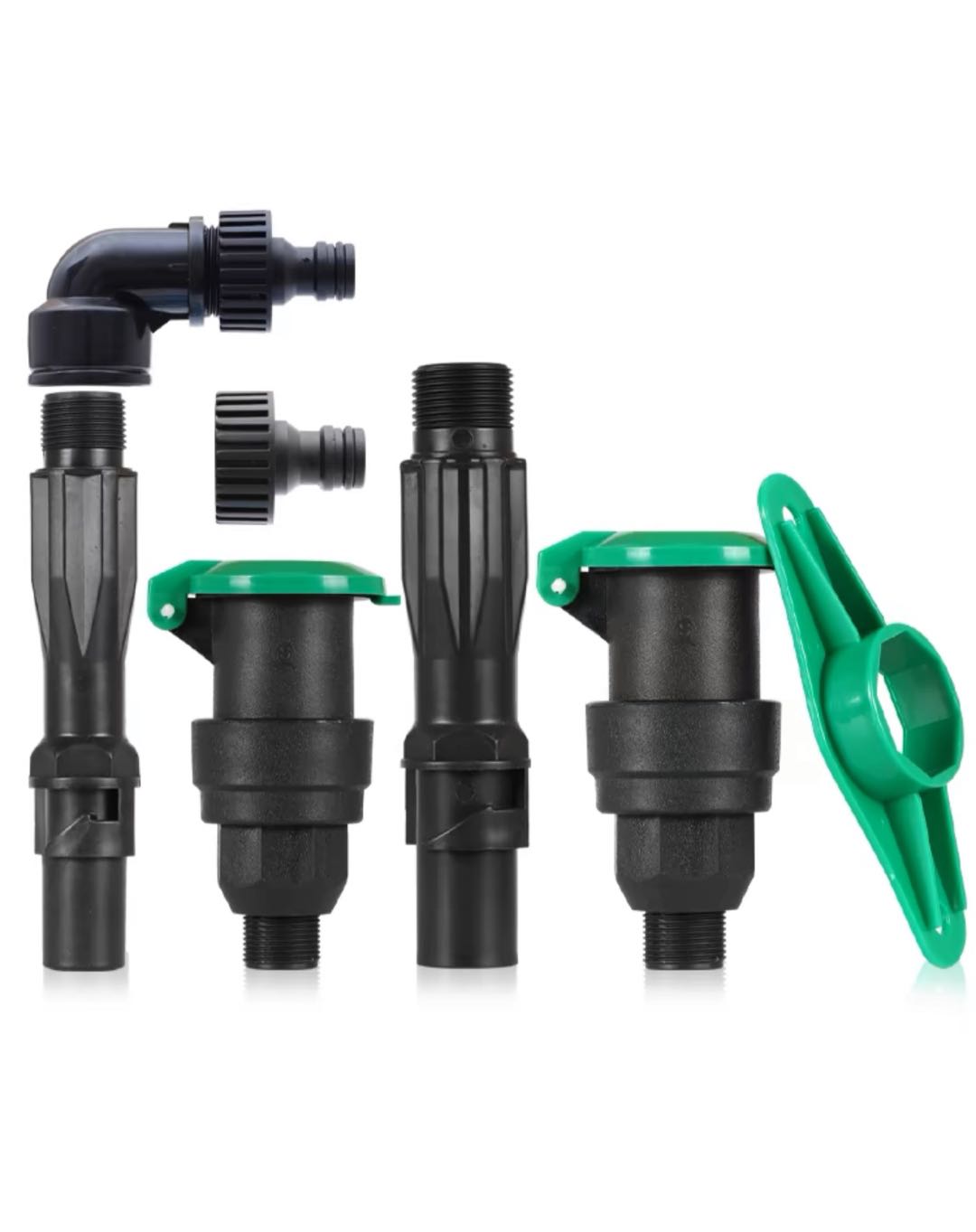Garden quick water intake valve box 6 points Garden greening water pipe ground joint Quick water intake device ground insertion water intake rod