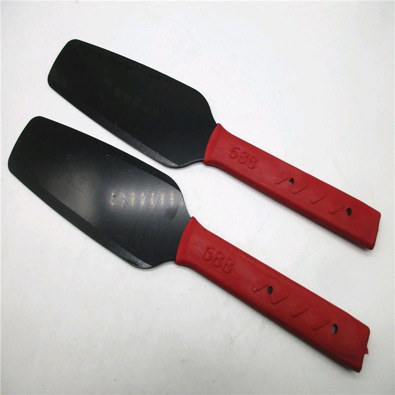 Source Factory Rubber Handle Black Light Double sided Brick Knife Decoration Building Tile Knife Mud Tile Knife Double sided Tile Knife Double sided Tile Knife